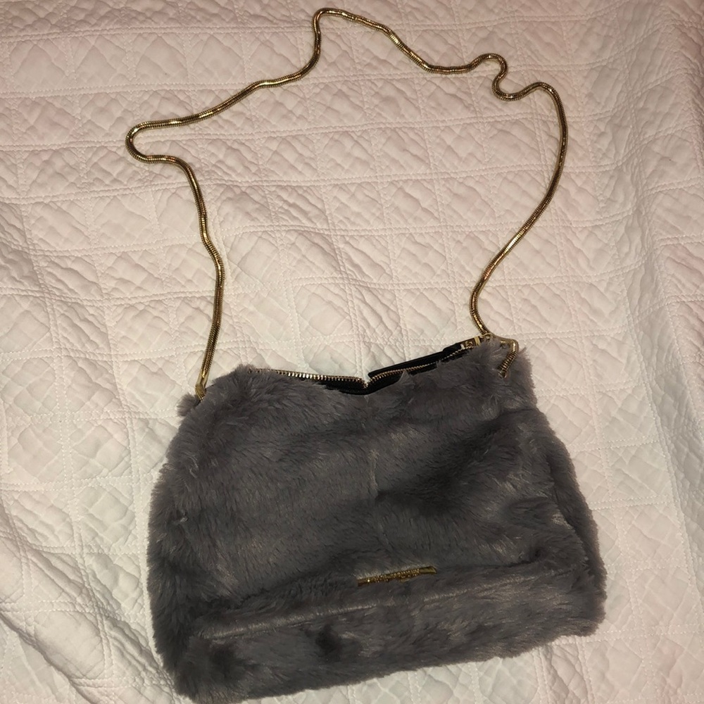 Steve Madden Faux Fur Purse - Picture 5 of 6